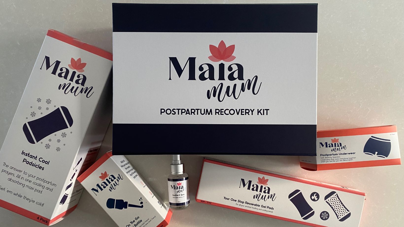 Maia Mum -pregnancy & postpartum birth recovery products for new mums