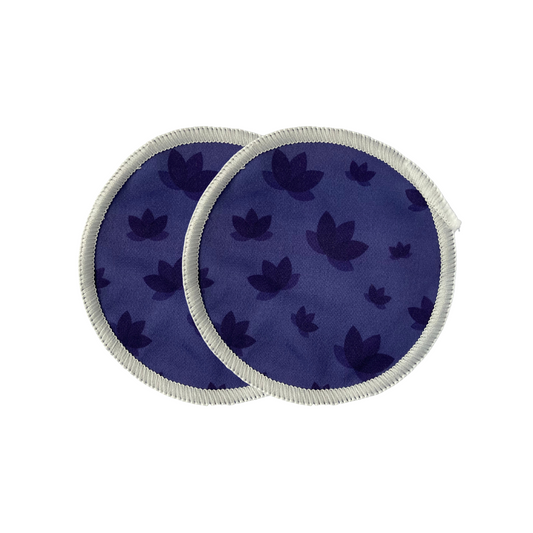 Navy Reusable Breast Pads