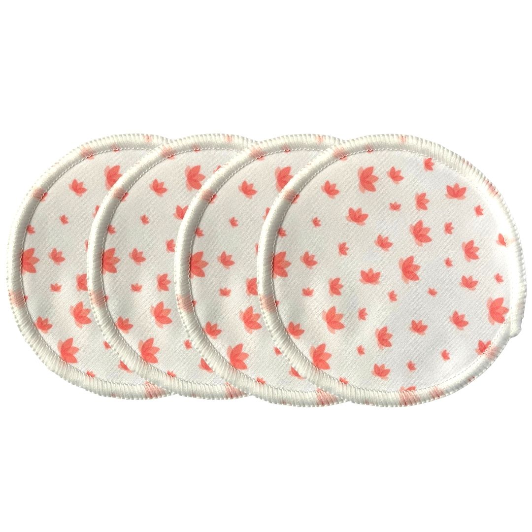2 Pairs of Reusable Breast Pads - 3 Variations Available